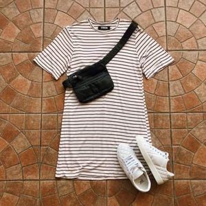 Striped Reformation Dress